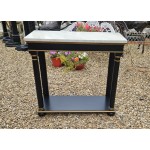 Ebony & Gilt Console