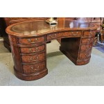 Desk Burr Walnut DEPOSIT TAKEN