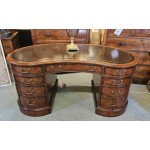 Desk Burr Walnut DEPOSIT TAKEN