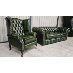Chesterfield Sofa Antique Green