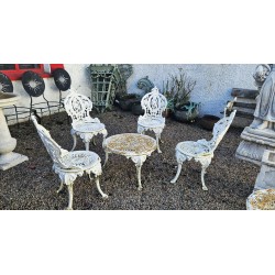 Cast Iron Table and Chairs