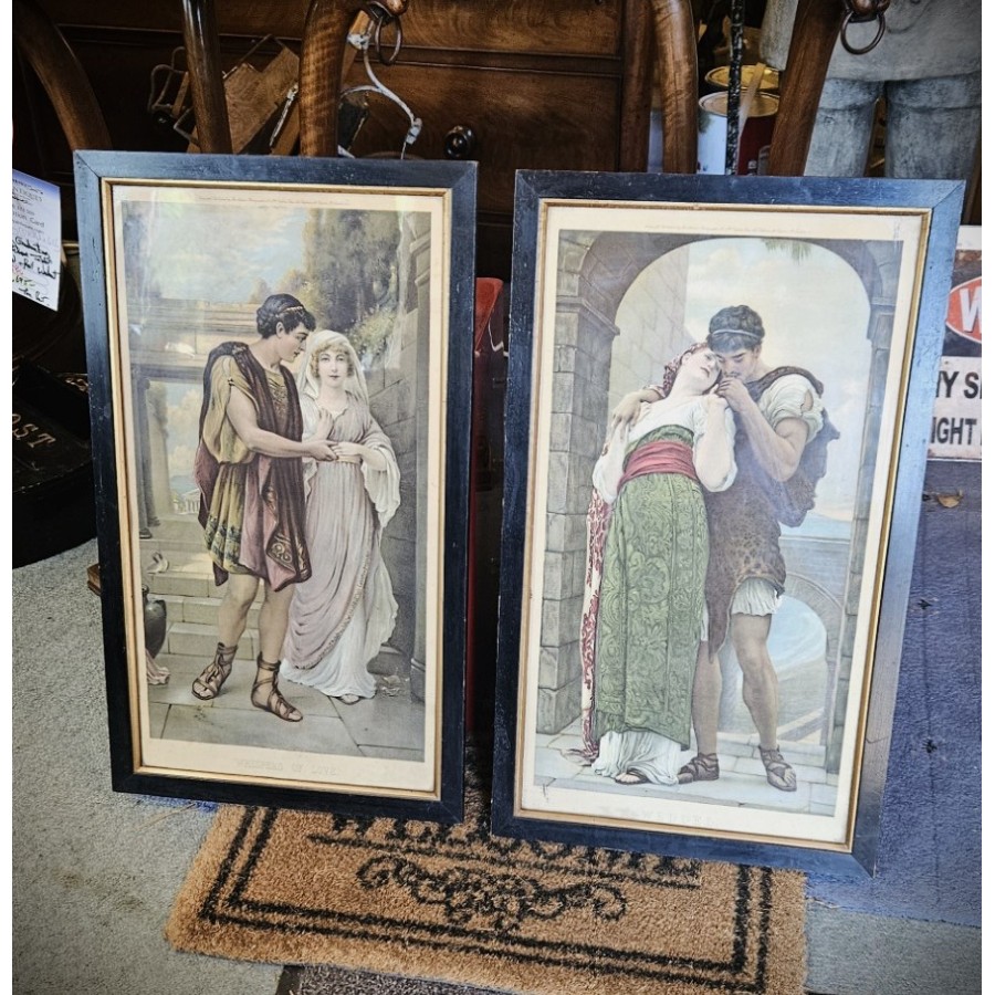 Victorian Print Pair