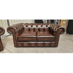Chesterfield The Tomney 2 seater Ant Brown