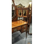 Vanity Table with Cheval Mirrors