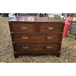 Georgian Style Campaign Chest Drawers