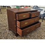 Georgian Style Campaign Chest Drawers