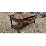 Oak Wine/Coffee Table 