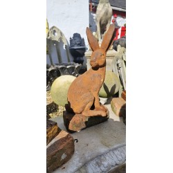 Cast Iron Hare Figure