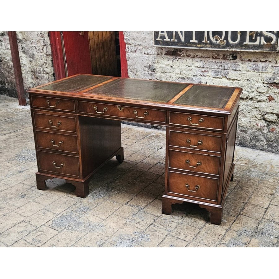 Leather Top Desk Deposit Taken