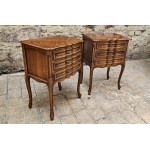 Pair Bedside/End/Sofa Tables 