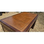 5ft Desk Tan leather 