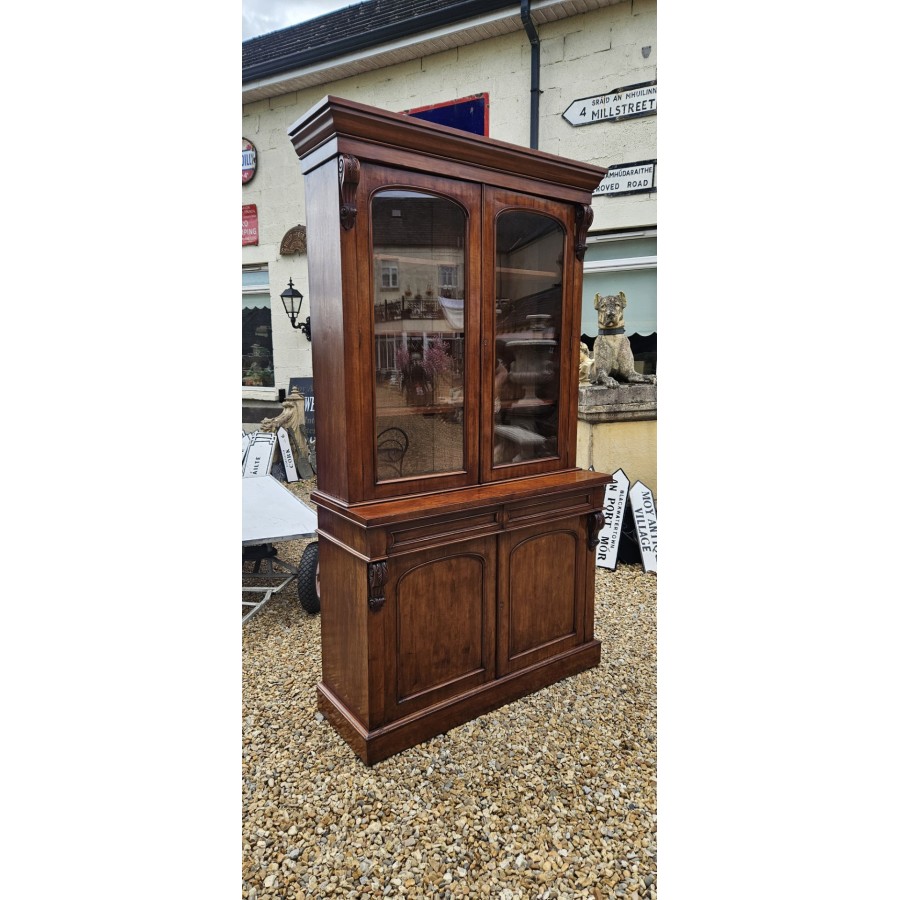 Victorian 2 Door Bookcase Quality