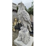 Pair Eagles on Plinths