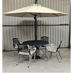 Garden Suite 4 Black/Cream