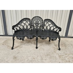 Garden Bench Black
