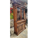 Victorian Bookcase Secretaire