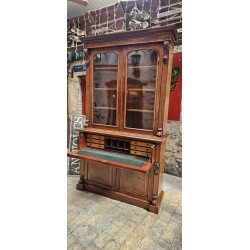 Victorian Bookcase Secretaire