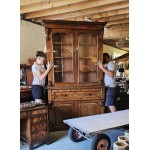 Victorian Bookcase Secretaire