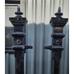 Cast Iron Gate Piers Heavy