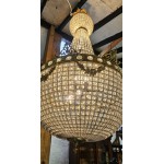 Biedermeier Style Chandelier XL 5.5ft tall