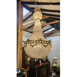 Biedermeier Style Chandelier XL 5.5ft tall