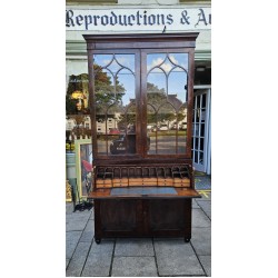 Georgian Secretaire Bookcase