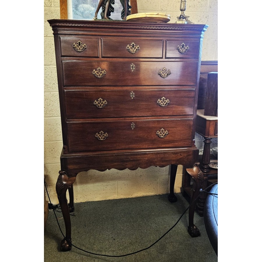 Irish Georgian Chest On Legs