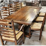 Oak Refectory Table & Chairs