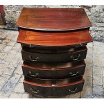 Victorian Bow Front Chest Drawers 