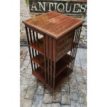 Superb Edwardian Revolving Bookcase