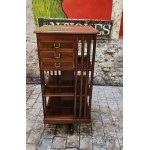 Superb Edwardian Revolving Bookcase