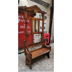 Victorian Oak Hallstand
