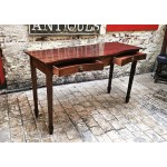 Serpintine Antique Console Table 