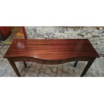 Serpintine Antique Console Table 