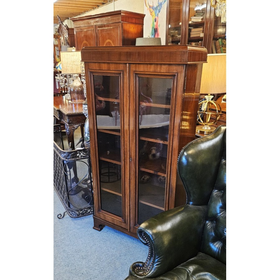 Great Proportions Glazed 2 Door Bookcase/ Cab