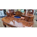 Duchess Dressing Table Burr Walnut