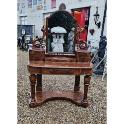 Duchess Dressing Table Burr Walnut