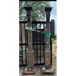 Cast Iron Gate Piers NOW SOLD